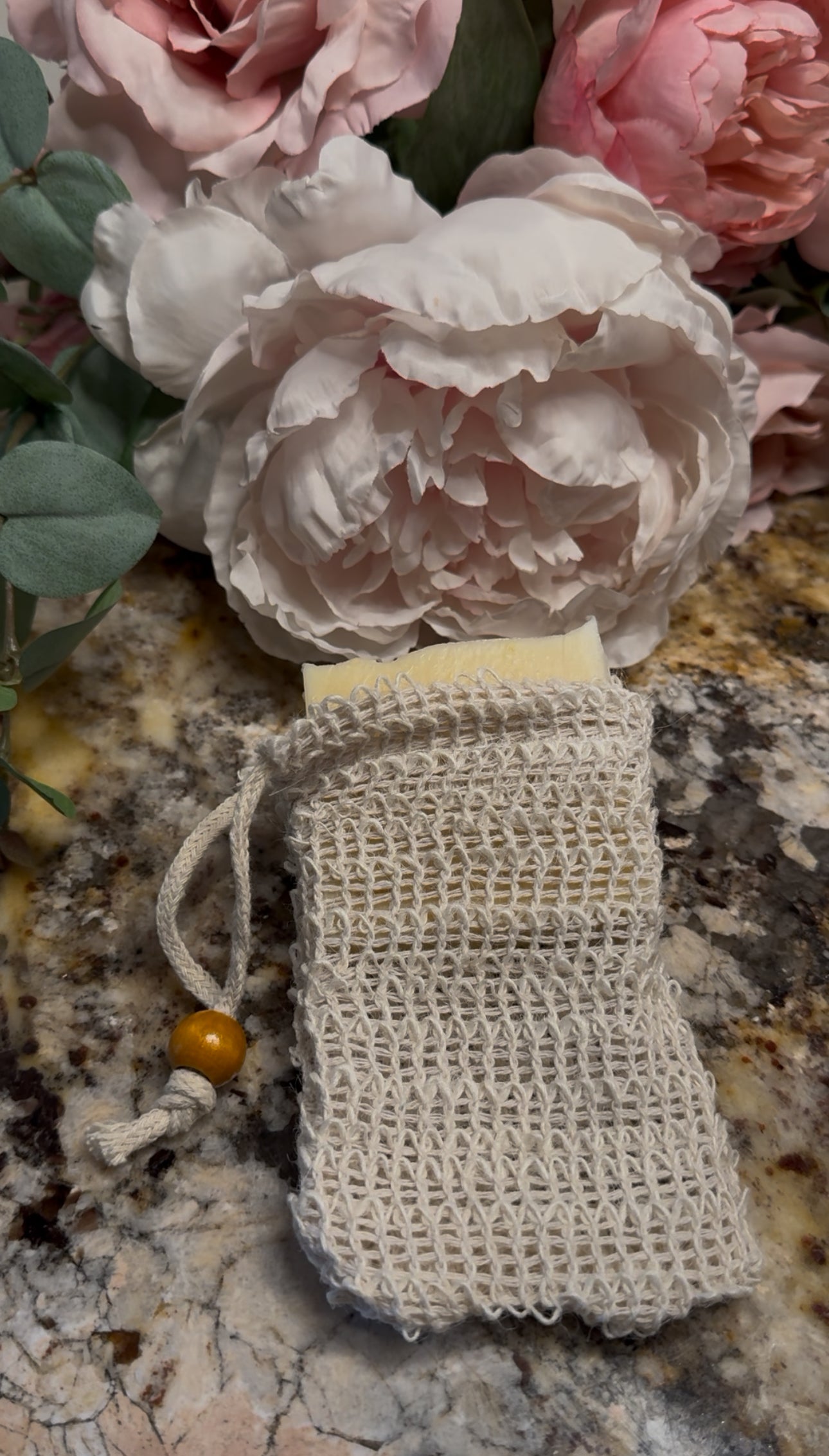 Sisal Soap Saver Bag